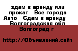 здам в аренду или прокат - Все города Авто » Сдам в аренду   . Волгоградская обл.,Волгоград г.